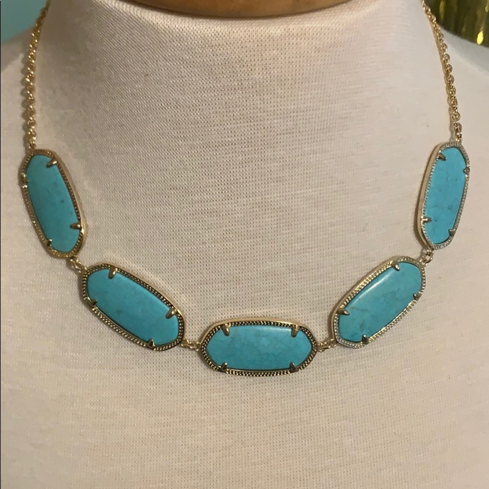Kendra Scott Turquoise Statement Necklace